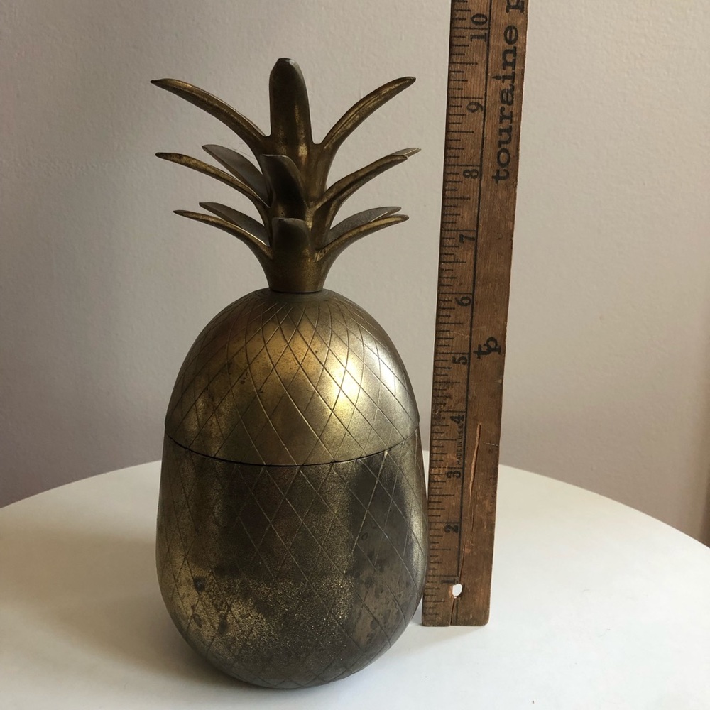 Vintage Brass Pineapple